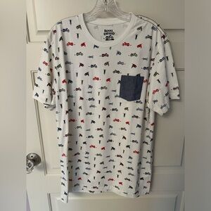Royal Enfield Motorcycle Print T-Shirt NWOT